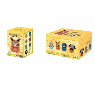 Pre-Order: TOP TOY - Naruto Beast Party Plush Keychains Gift Blind Box (1 Seal case of 6 boxes)