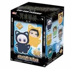 Pre-Order: Eaki - Jujutsu Kaisen Cat Ear Plush Keychains Blind Box (1 Seal case of 6 boxes)
