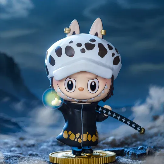 Pop Mart One Piece x Labubu The Monsters- Trafalgar law (100% Authentic)