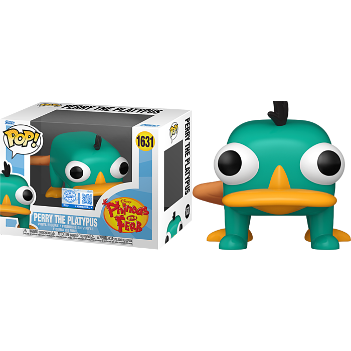 Pre-Order: Phineas and Ferb - Perry the Platypus Pop! Vinyl Figure