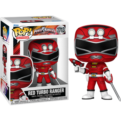 Pre-Order: Power Rangers: Turbo - Red Turbo Ranger Pop! Vinyl Figure