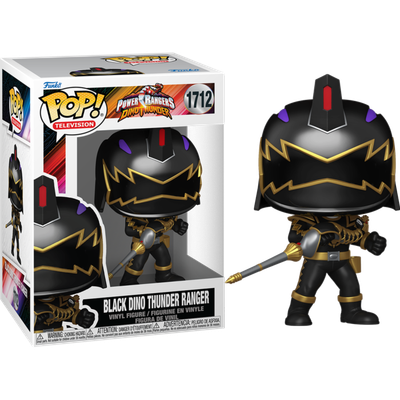 Pre-Order: Power Rangers: Dino Thunder - Black Dino Thunder Ranger Pop! Vinyl Figure