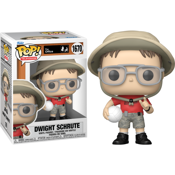 Pre-Order: The Office - Dwight Schrute (Volleyball) Pop! Vinyl Figure