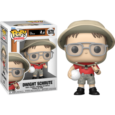 Pre-Order: The Office - Dwight Schrute (Volleyball) Pop! Vinyl Figure