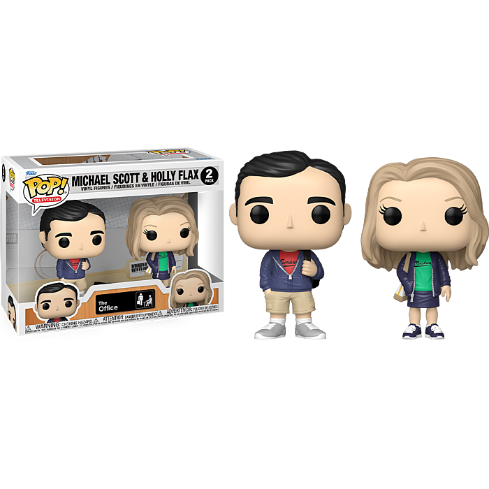 Pre-Order: The Office - Michael Scott &amp; Holly Flax Pop! Viny Figure 2-Pack