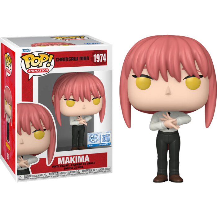 Pre-Order: Chainsaw Man - Makima (Hand Sign) Pop! Vinyl Figure