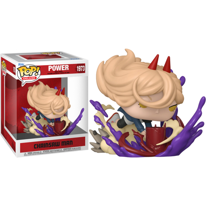 Pre-Order: Chainsaw Man - Power with Blood Mallet Deluxe Pop! Vinyl Figure