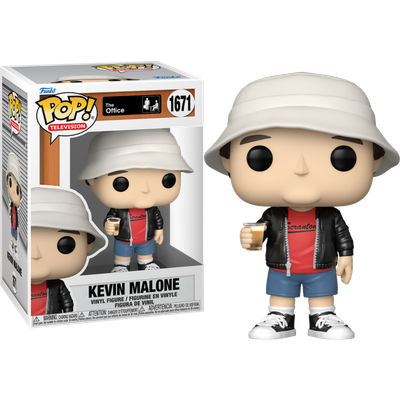 Pre-Order: The Office - Kevin Malone With Drink Pop! Vinyl Figure
