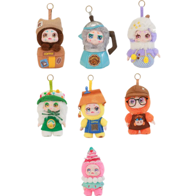 Pre-Order: Kimmon - Let&#39;s Cafe Series Blind Box Plush  (1 Case of 6 Boxes)