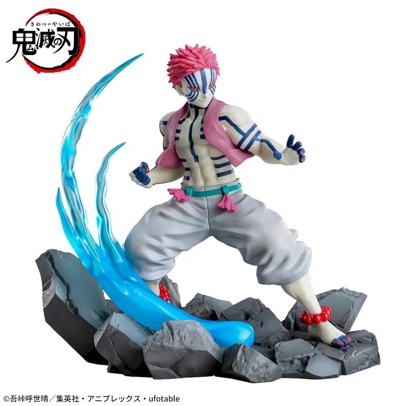 Sega Xrosslink Cranenking Figure - Akaza &quot;Demon Slayer: Kimetsu no Yaiba&quot;