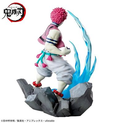 Sega Xrosslink Cranenking Figure - Akaza &quot;Demon Slayer: Kimetsu no Yaiba&quot;