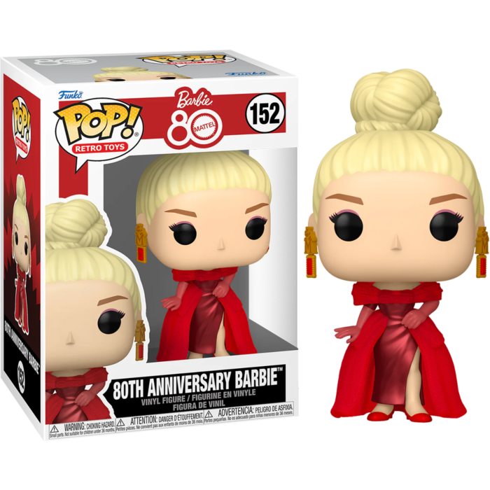 Barbie - 80th Anniversary Barbie Pop! Vinyl Figure