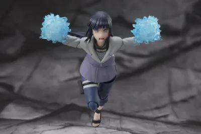 S.H.Figuarts Hinata Hyuga -Virtuous Byakugan- view 2 - Mighty Toys Australia