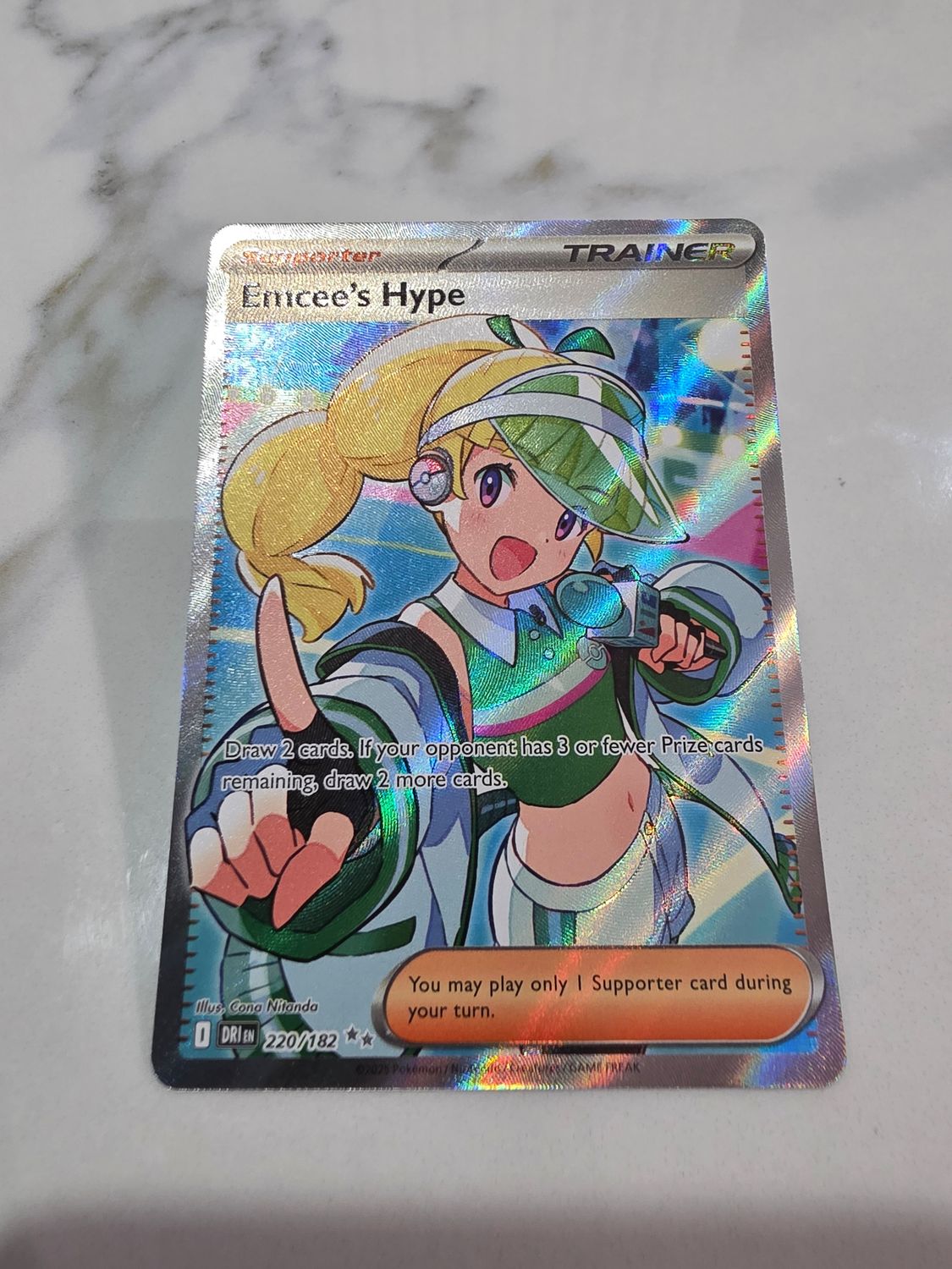 Pokemon Card- 220/182