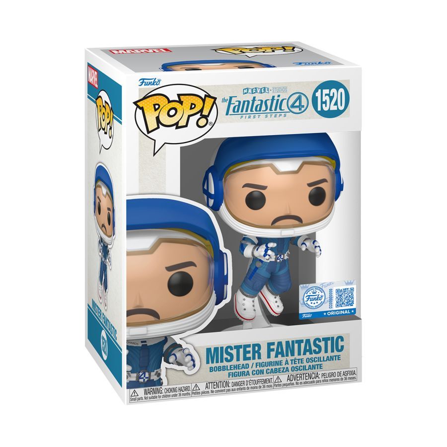 Fantastic Four (2025) - Mister Fantastic in Space Suit Exclusive Pop! Vinyl Figure