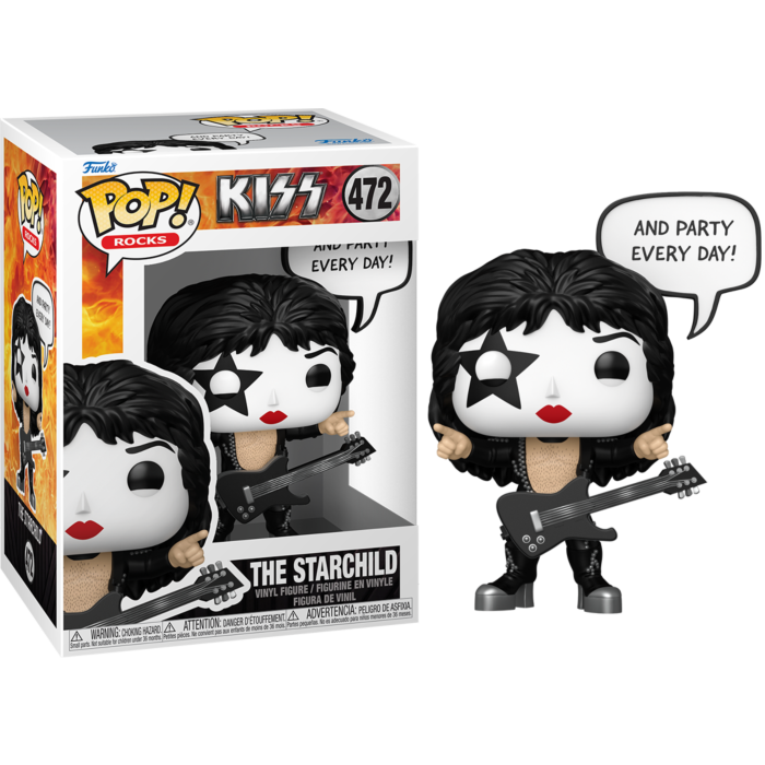 Pre-Order: KISS - The Starchild (And Party Every Day!) Pop! Vinyl Figure