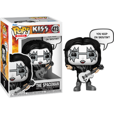 Pre-Order: KISS - The Spaceman (You Keep on Shoutin&#39;!) Pop! Vinyl Figure
