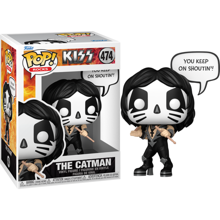 Pre-Order: KISS - The Catman (You Keep on Shoutin&#39;!) Pop! Vinyl Figure