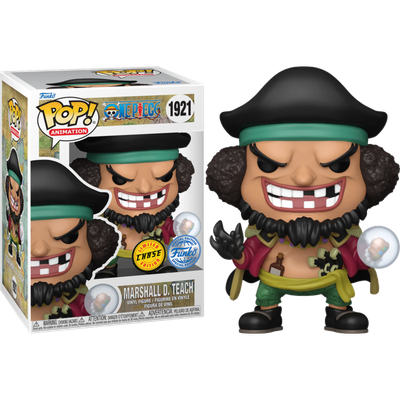 One Piece - Marshall D. Teach Chase Pop! Vinyl Figure Bundle of 2