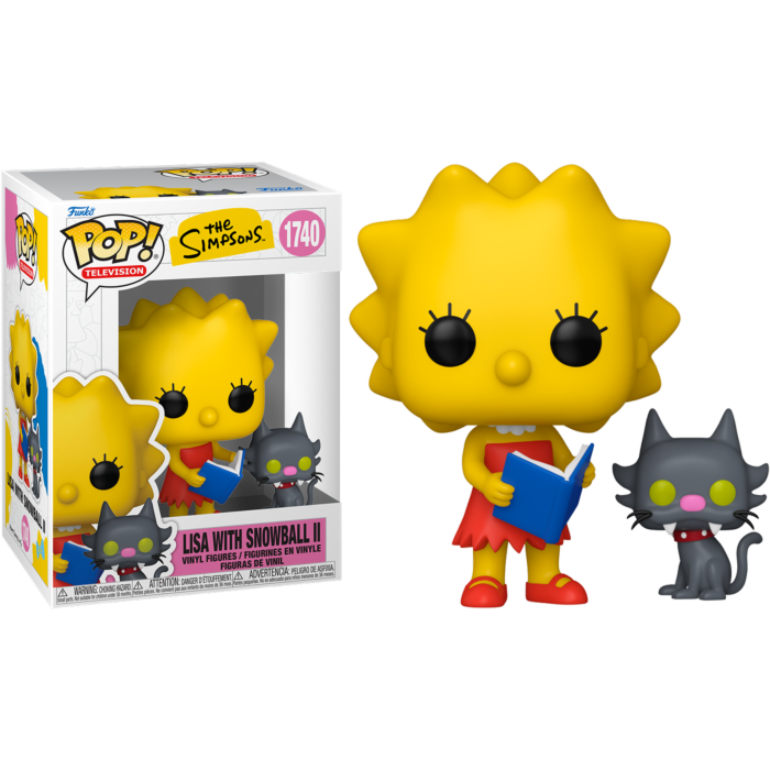 Pre-Order: The Simpsons - Lisa with Snowball II Pop! Vinyl Figure