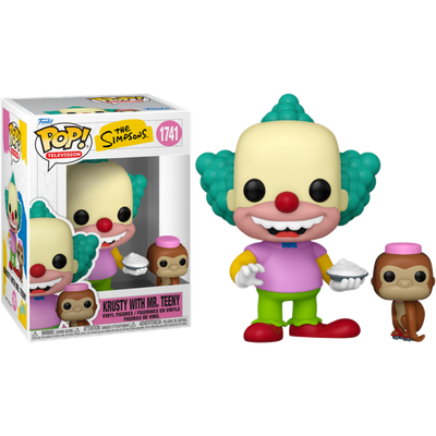 Pre-Order: The Simpsons - Krusty with Mr. Teeny Pop! Vinyl Figure