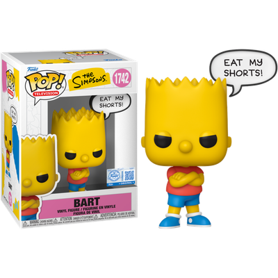 Pre-Order: The Simpsons - Bart (Eat My Shorts) Pop! Vinyl Figure