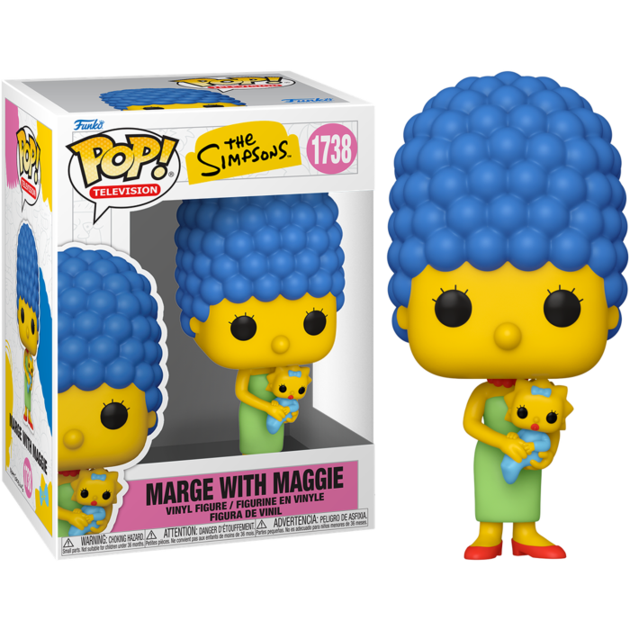 Pre-Order: The Simpsons - Marge with Maggie Pop! Vinyl Figure