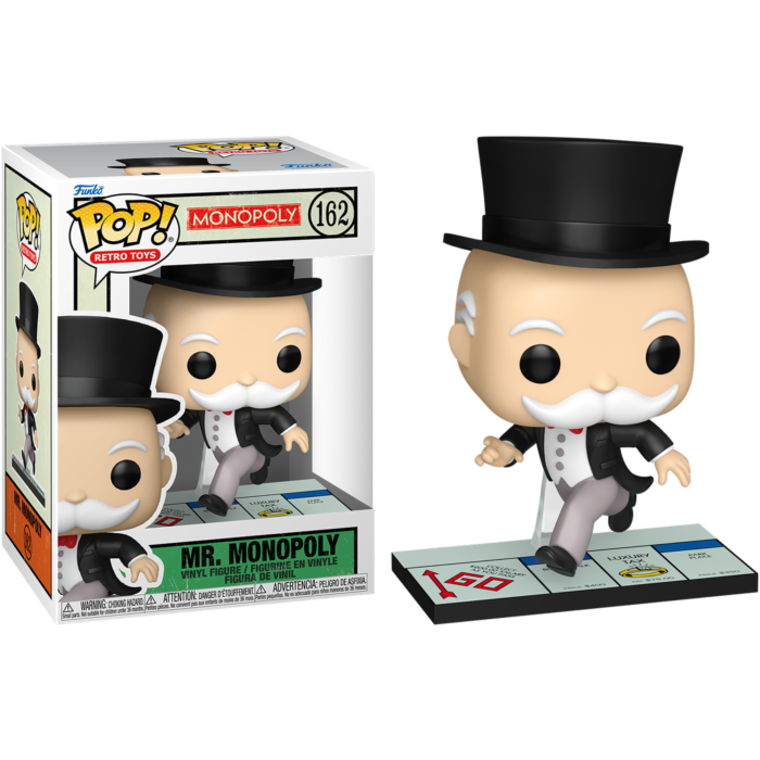 Pre-Order: Monopoly - Mr. Monopoly (Pass Go) Pop! Vinyl Figure