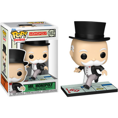 Pre-Order: Monopoly - Mr. Monopoly (Pass Go) Pop! Vinyl Figure
