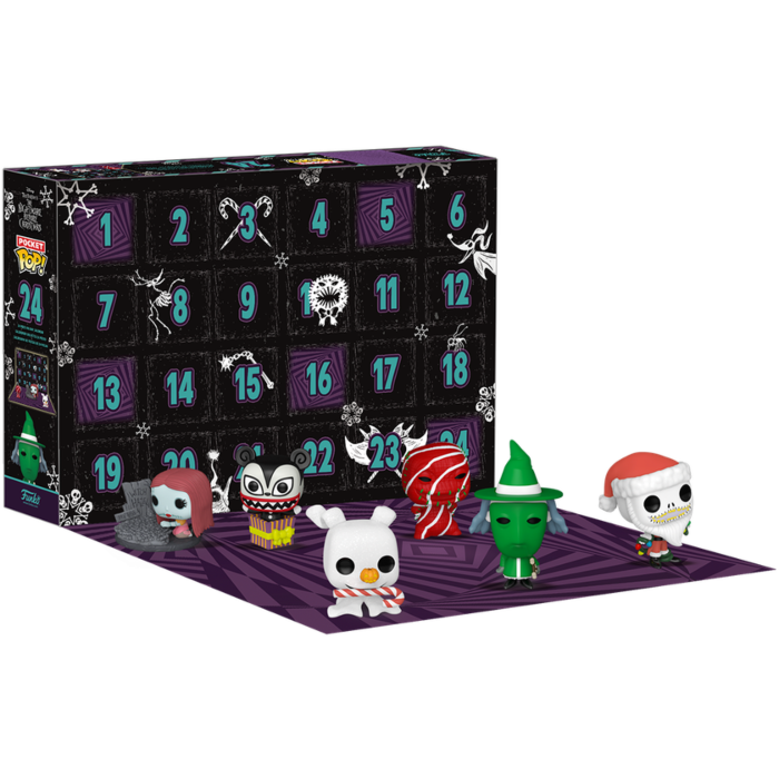 Pre-Order: The Nightmare Before Christmas - 24-Day Holiday Pocket Pop! Vinyl Advent Calendar