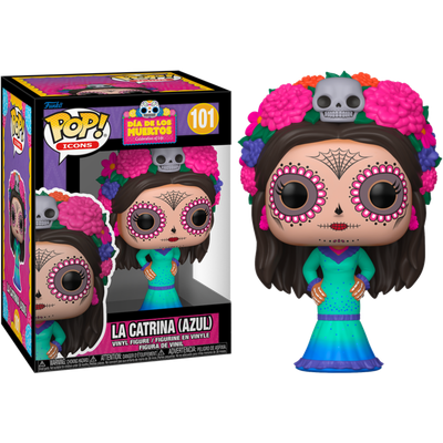 Pre-Order: Dia De Los Muertos - La Catrina (Azul) Pop! Vinyl Figure