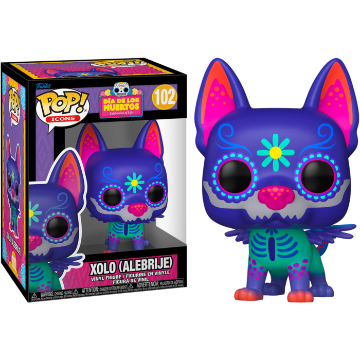 Pre-Order: Dia De Los Muertos - Xolo (Alebrije) Pop! Vinyl Figure