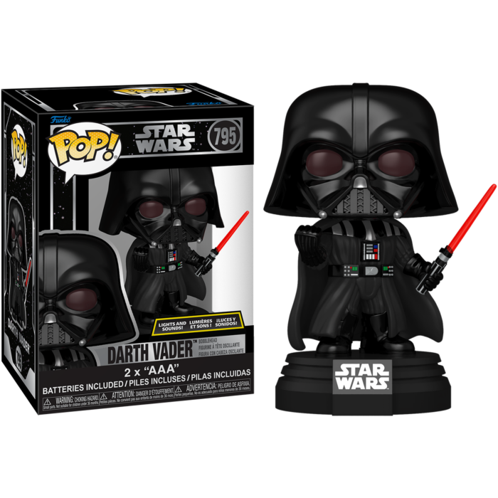 Pre-Order: Star Wars - Darth Vader Pop! Vinyl Figure with Sound &amp; Lights