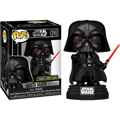 Pre-Order: Star Wars - Darth Vader Pop! Vinyl Figure with Sound &amp; Lights