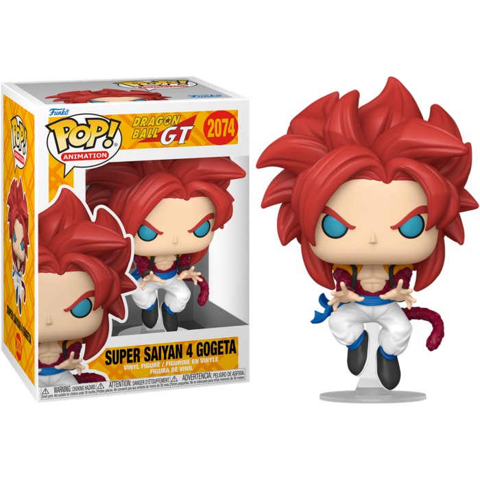 Pre-Order: Dragon Ball: GT - Super Saiyan 4 Gogeta Pop! Vinyl Figure