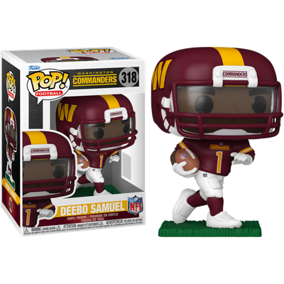 Pre-Order: NFL Football - Deebo Samuel Washington Commanders Pop! Vinyl Figure