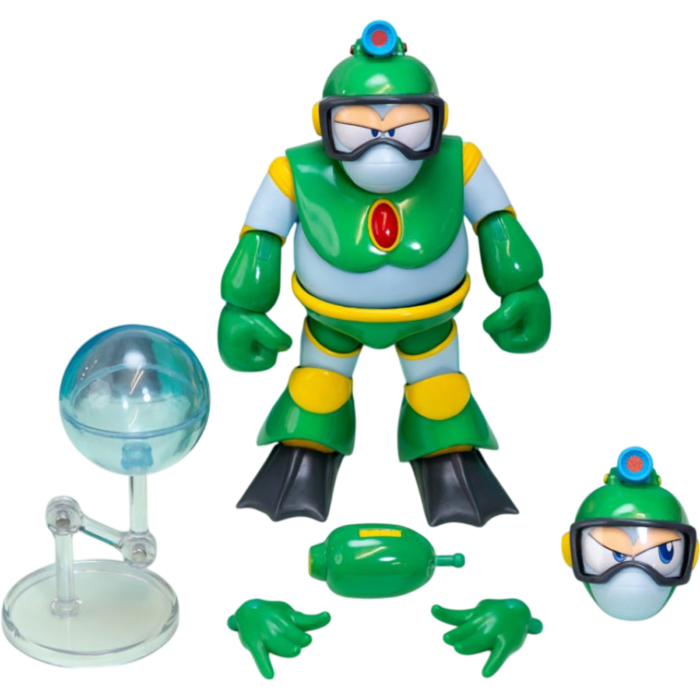 Pre-Order: Mega Man - Bubble Man 1/12th Scale Action Figure
