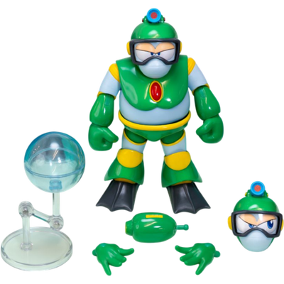 Pre-Order: Mega Man - Bubble Man 1/12th Scale Action Figure