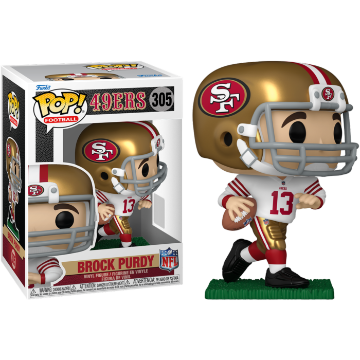 Pre-Order: NFL Football - Brock Purdy San Francisco 49ers Pop! Vinyl Figure
