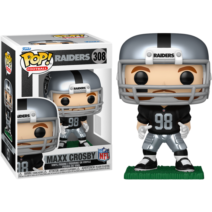 Pre-Order: NFL Football - Maxx Crosby Las Vegas Raiders Pop! Vinyl Figure