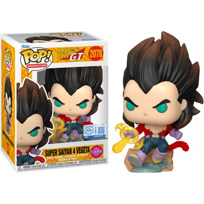 Pre-Order: Dragon Ball: GT - Super Saiyan 4 Vegeta (Flocked) Pop! Vinyl Figure