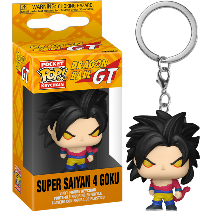 Pre-Order: Dragon Ball: GT - Super Saiyan 4 Goku Pocket Pop! Keychain