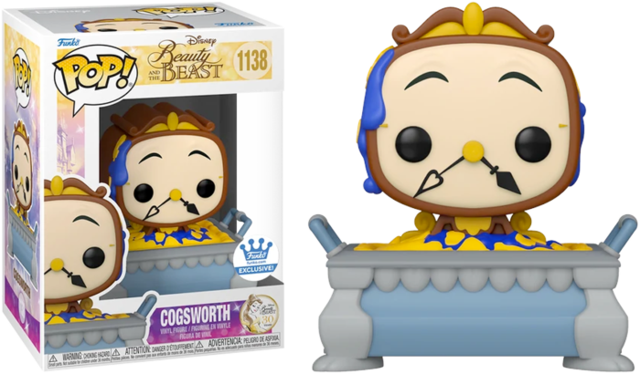 Beauty and the Beast - Cogsworth in Cobbler Pop! Vinyl Figure (Funko Exclusive)