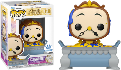 Beauty and the Beast - Cogsworth in Cobbler Pop! Vinyl Figure (Funko Exclusive)