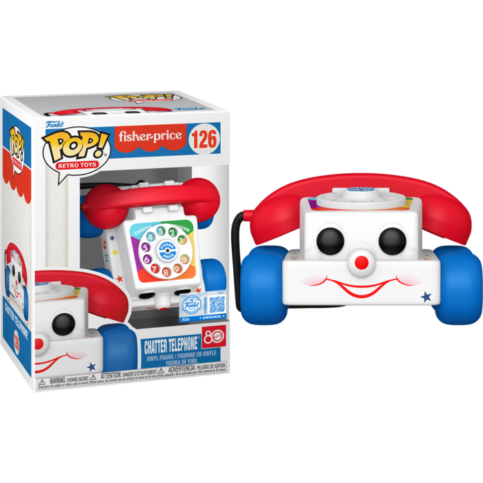 Retro Toys: Fisher-Price - Chatter Telephone Pop! Vinyl Figure