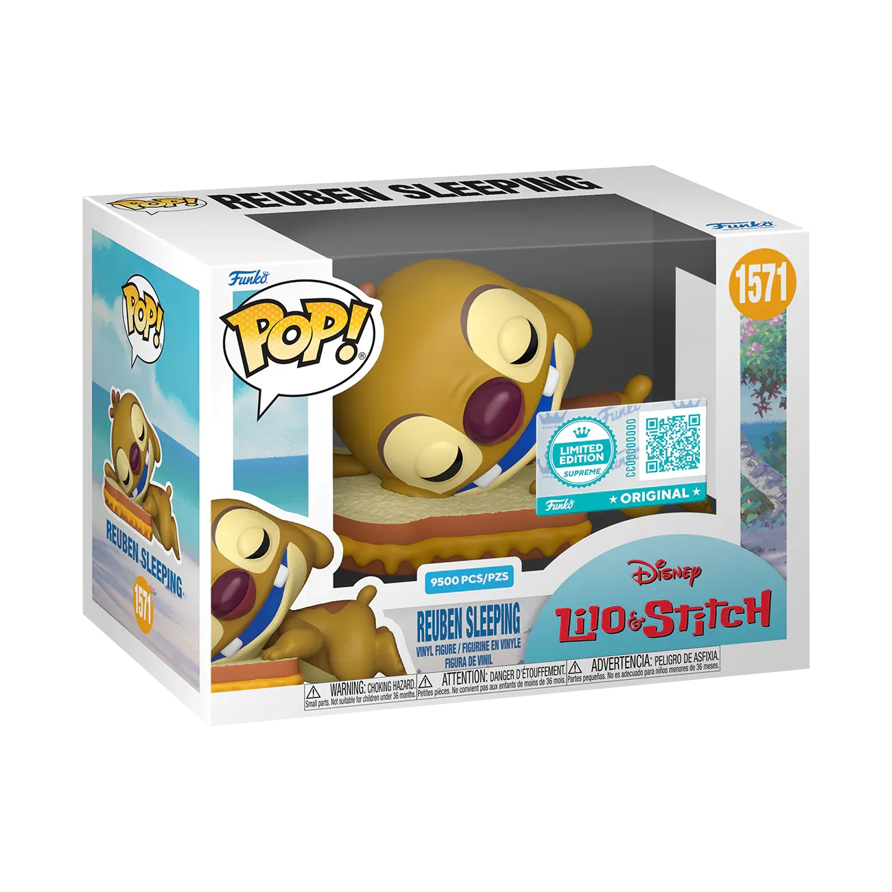 Lilo &amp; Stitch - Reuben Sleeping Pop! Vinyl Figure (9500 Pieces Exclusive)