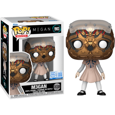 Pre-Order: M3GAN - M3GAN Metallic Pop! Vinyl Figure
