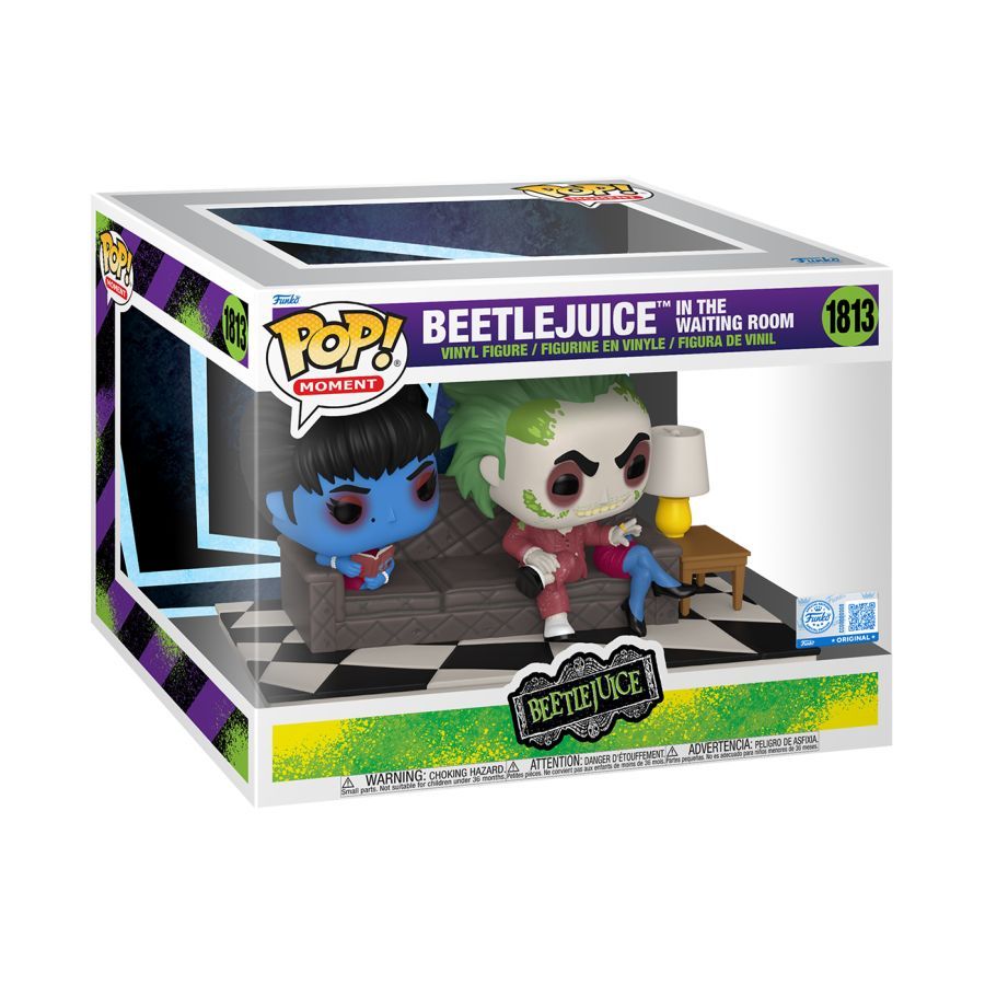 Pre-Order: Beetlejuice - Waiting Room Pop! Moment Vinyl Figure