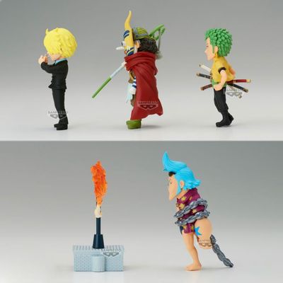 One Piece World Collectable Figure Enies Lobby 2 Complete 5 Figures Set