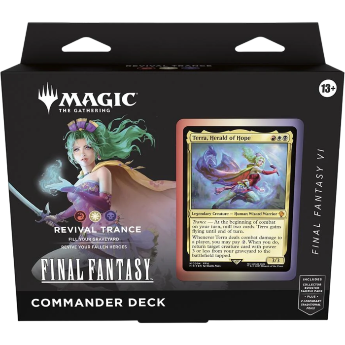Magic: The Gathering - Final Fantasy Revival Trance Commander Deck